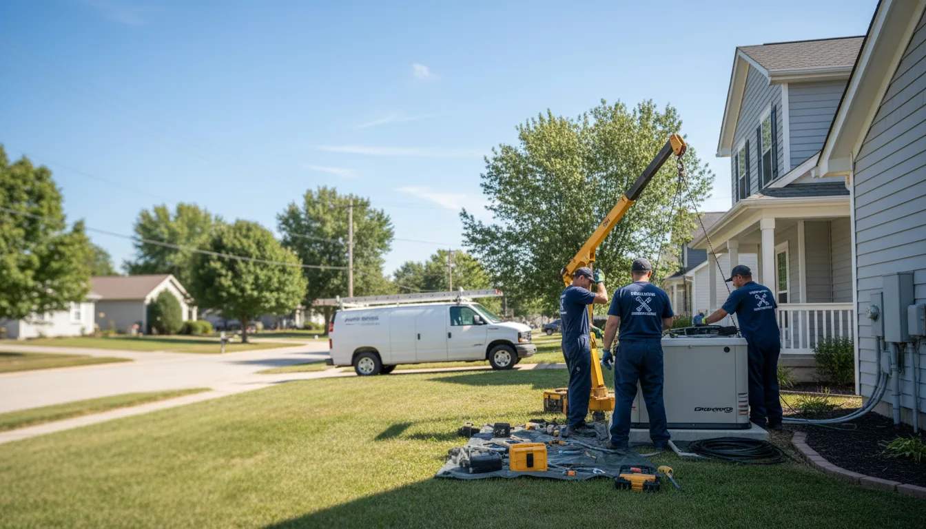 Generator Installation in Collins Center, NY near me